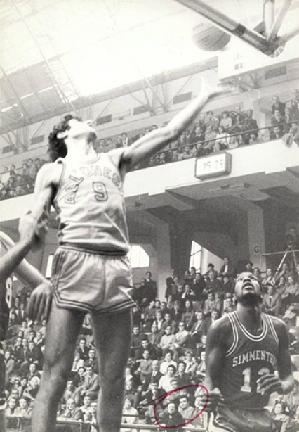 Marino Zanatta in azione contro il Simmenthal